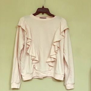 Ruffled Pink Pull-Over💕